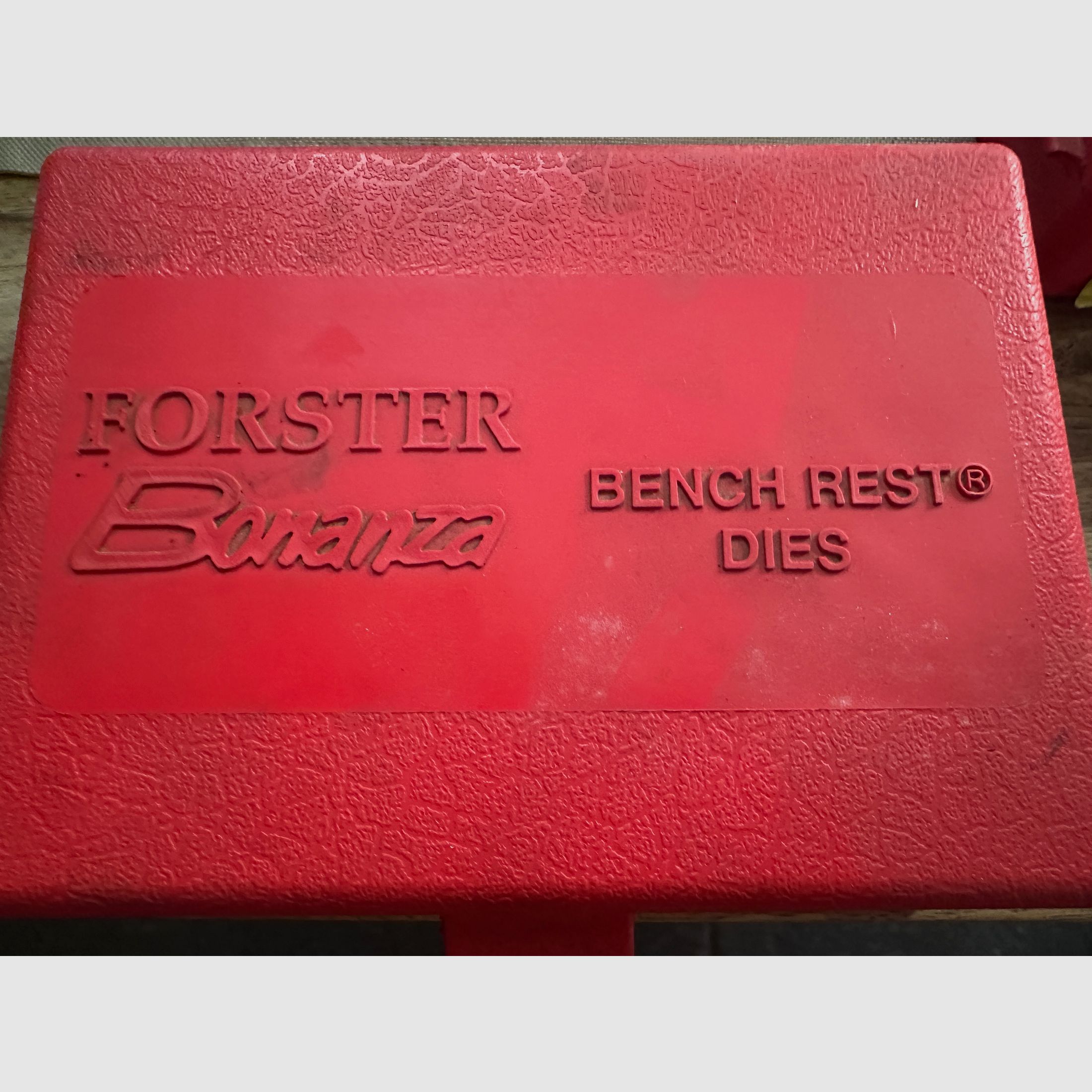 Forster Wiederladen Neck Sizing Die Set und Bench Rest Seater 223 Rem