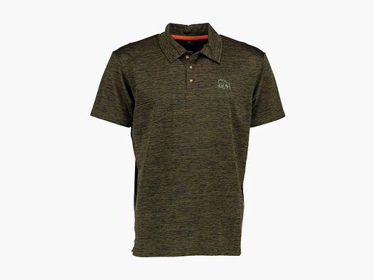Orbis Textil Herren Poloshirt 1/2 Arm Trachtengrün - S