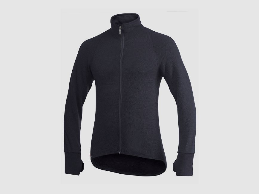 Woolpower/Ullfrotté Thermo-Jacke 600 g/qm Unisex L Schwarz