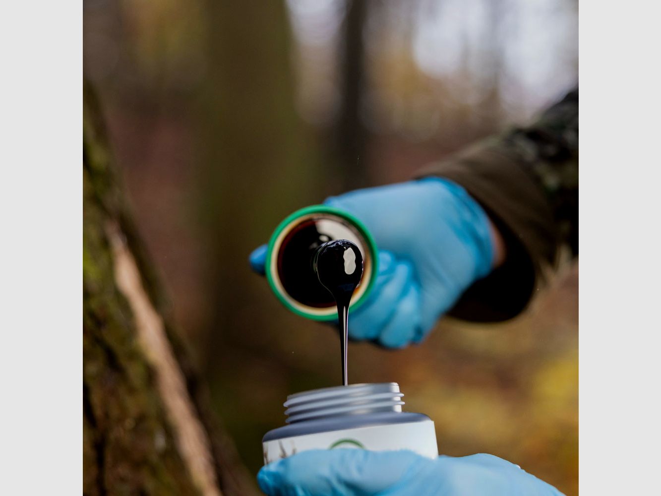EUROHUNT Buchenharz 500 g mit Pinsel - Lockmittel für Wildschwein und Hirsch, Bild 5 von 8