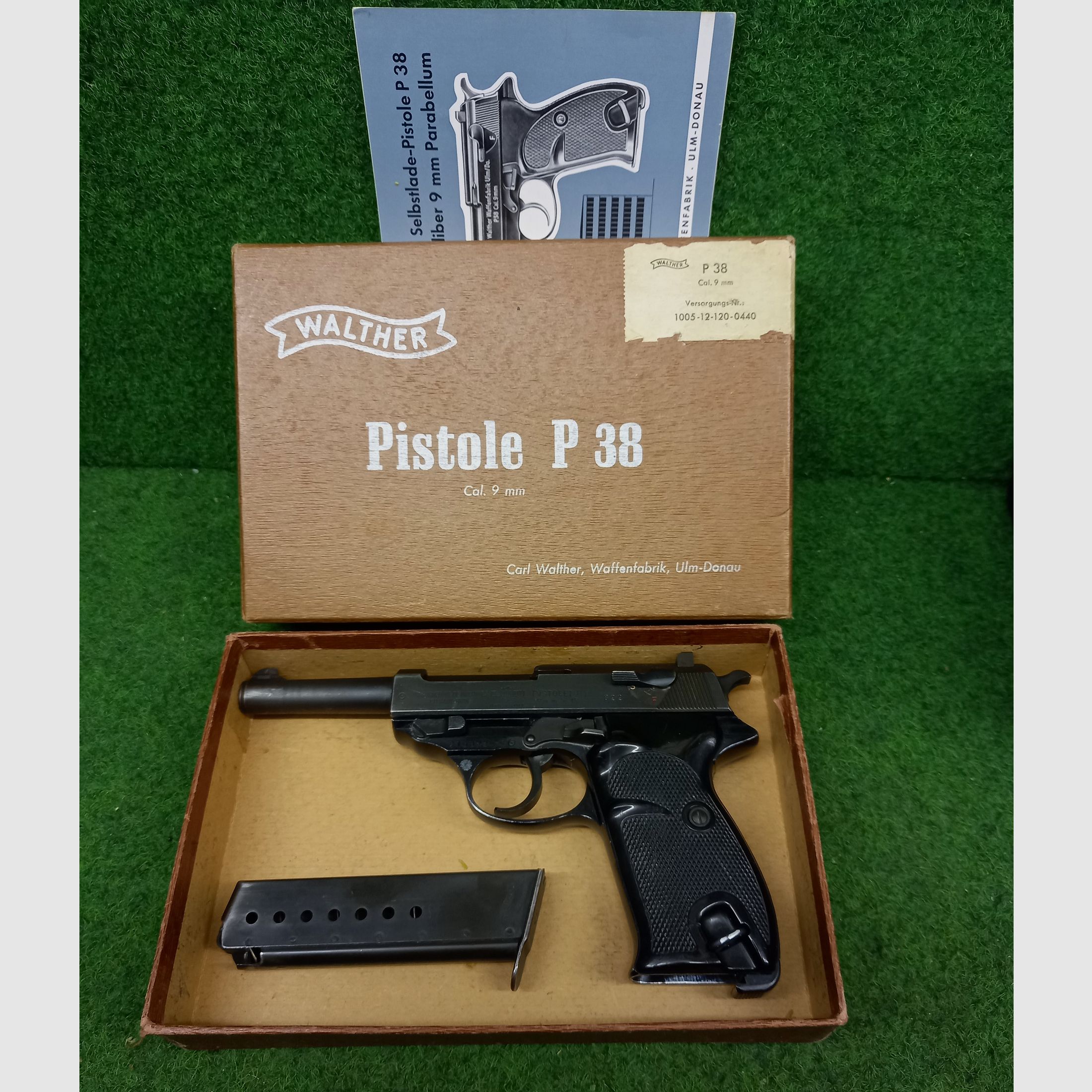 Walther / Manurhin P1 berlińskiej policji w kalibrze 9mm Luger,
