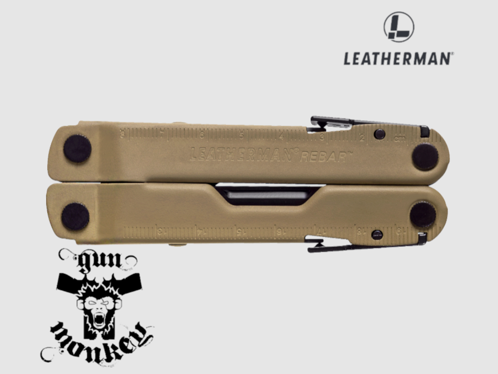 Leatherman REBAR Coyote multitool with holster (832406), image 2 of 3