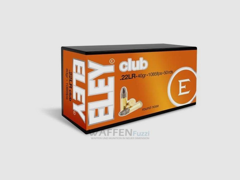 Eley Club caliber .22lr 50 shots