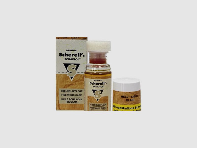 Scherell's Schaftöl mit Schwamm | Light/blank, Bild 3 von 3