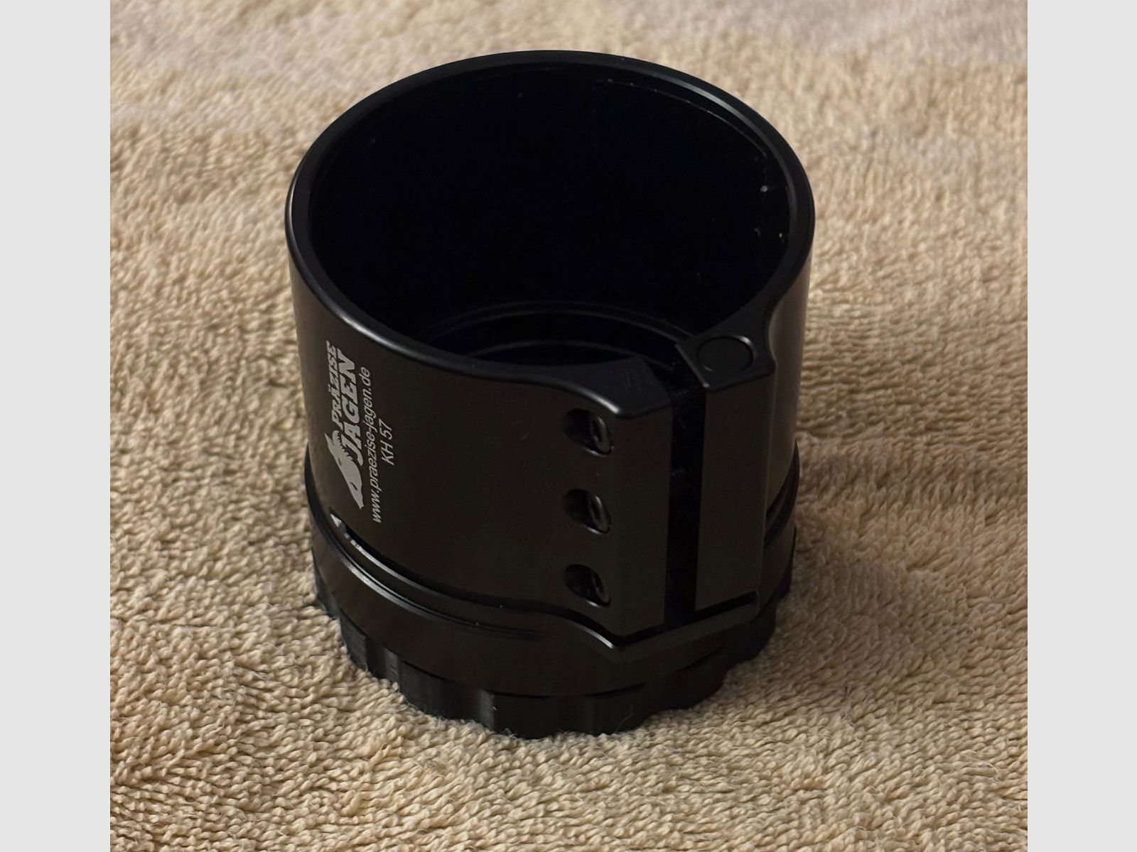 Klemhuls 57mm Precis Jagen incl. beschermkap als nieuw