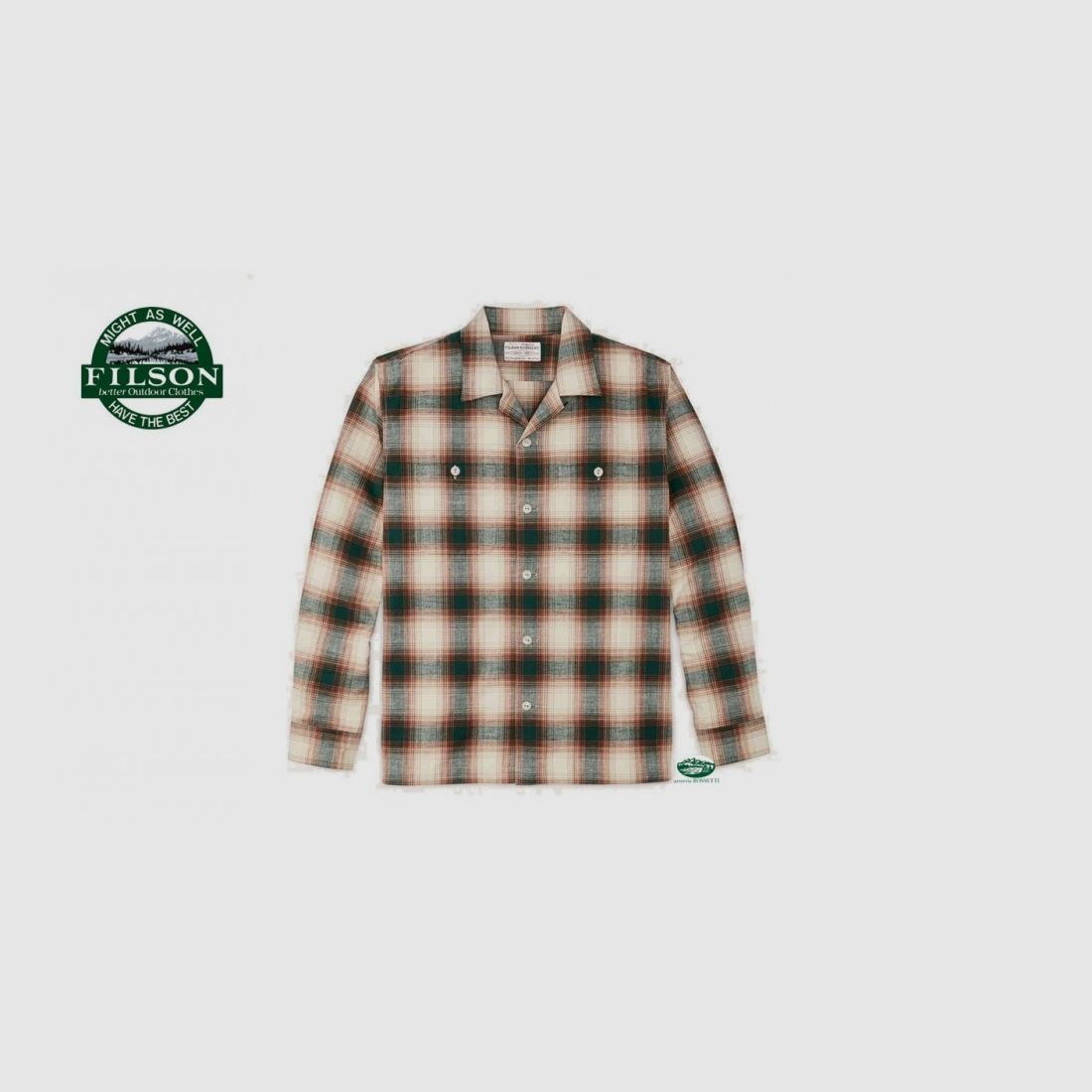 FILSON Shirt ELK height camp beige/green