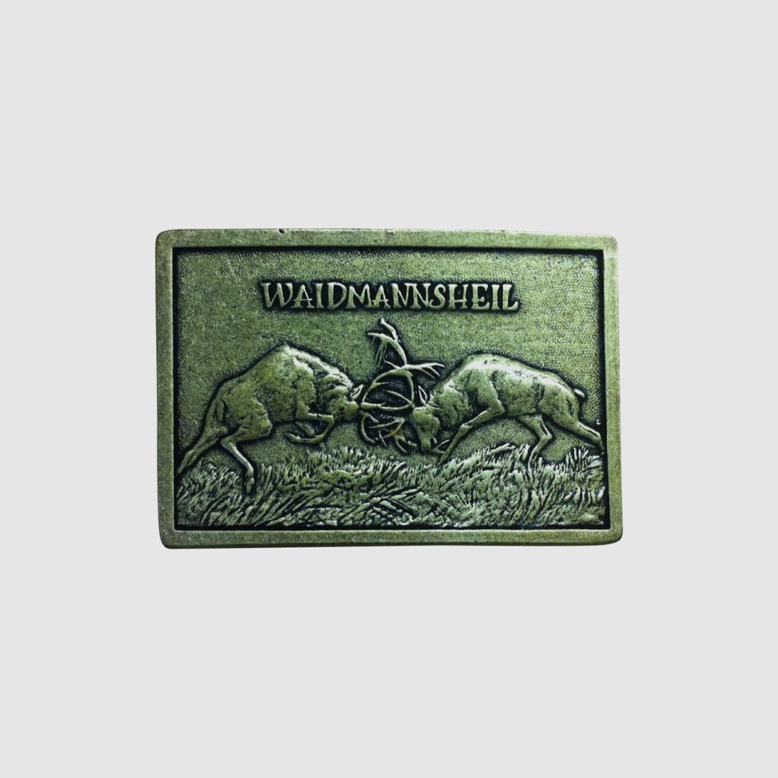 Hunter's belt buckle