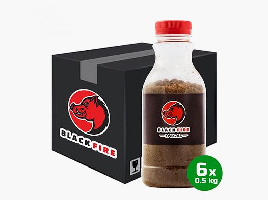 Sel spécial Black Fire 0,5 kg pack de 6