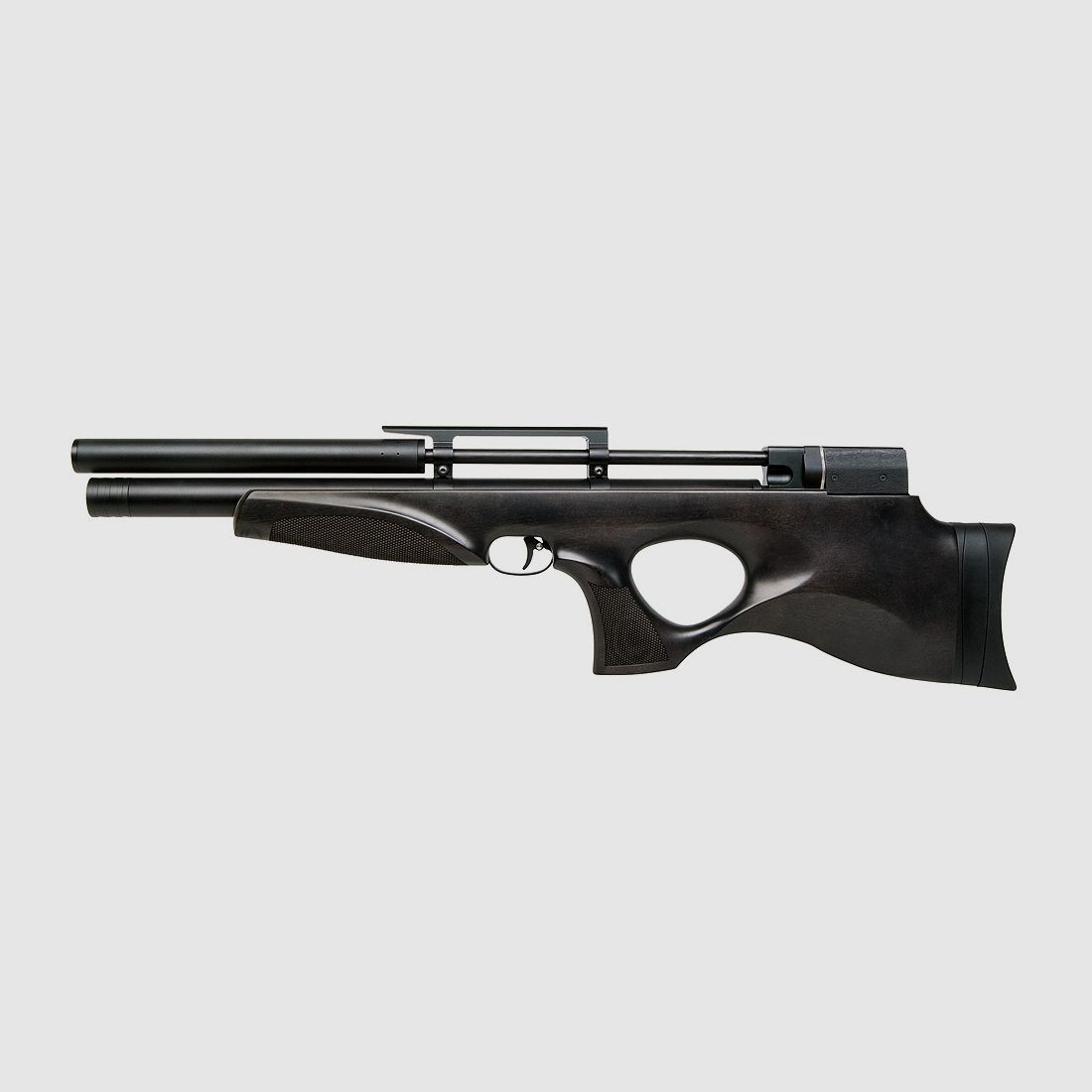 Bullpup Pressluftgewehr Diana Skyhawk Black, Holzschaft schwarz, SchalldĂ¤mpfer, Kaliber 4,5 mm (P18)
