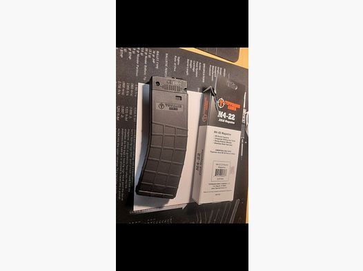 Tippmann M4 22 magazine lang 25 rounds