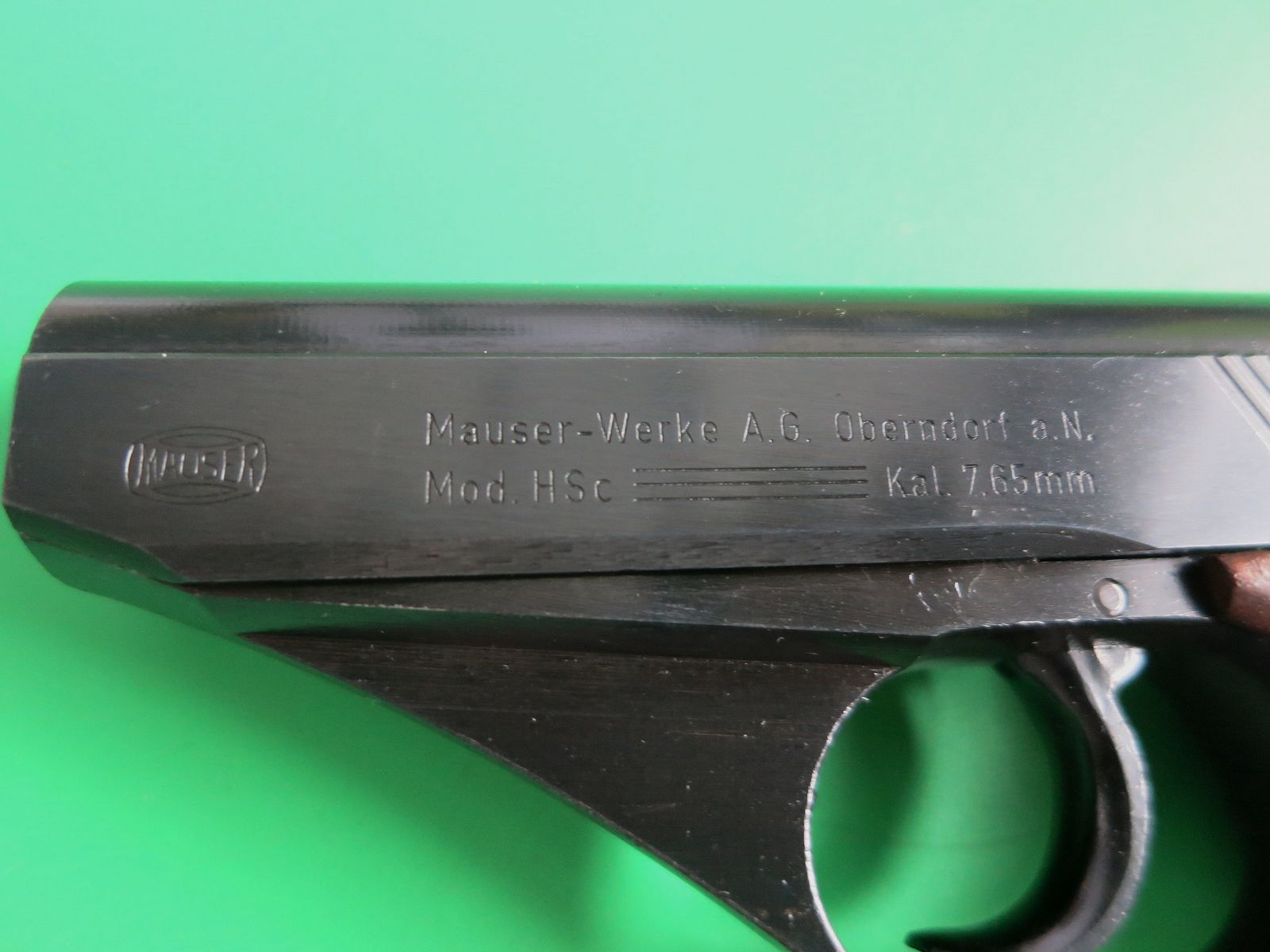 Mauser HSc, 7,65 mm Browning, Variante 5, WaA135 -Sammlerwaffe-     #30