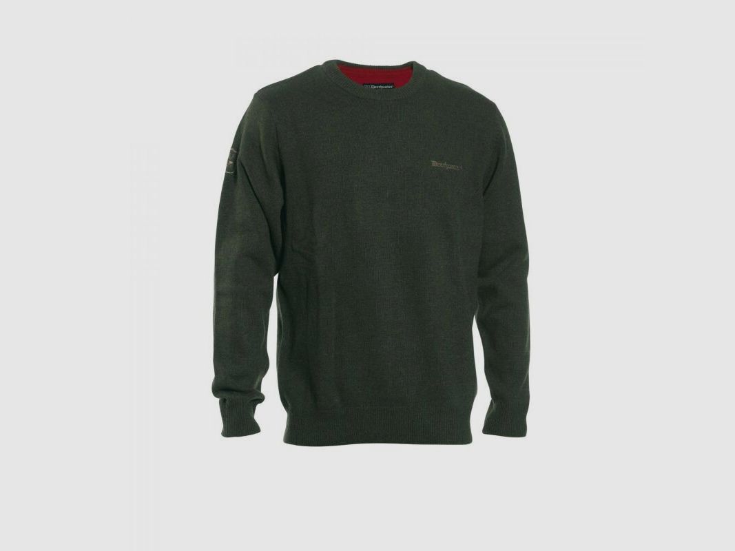 Deerhunter Pullover Hastings O-Hals grün