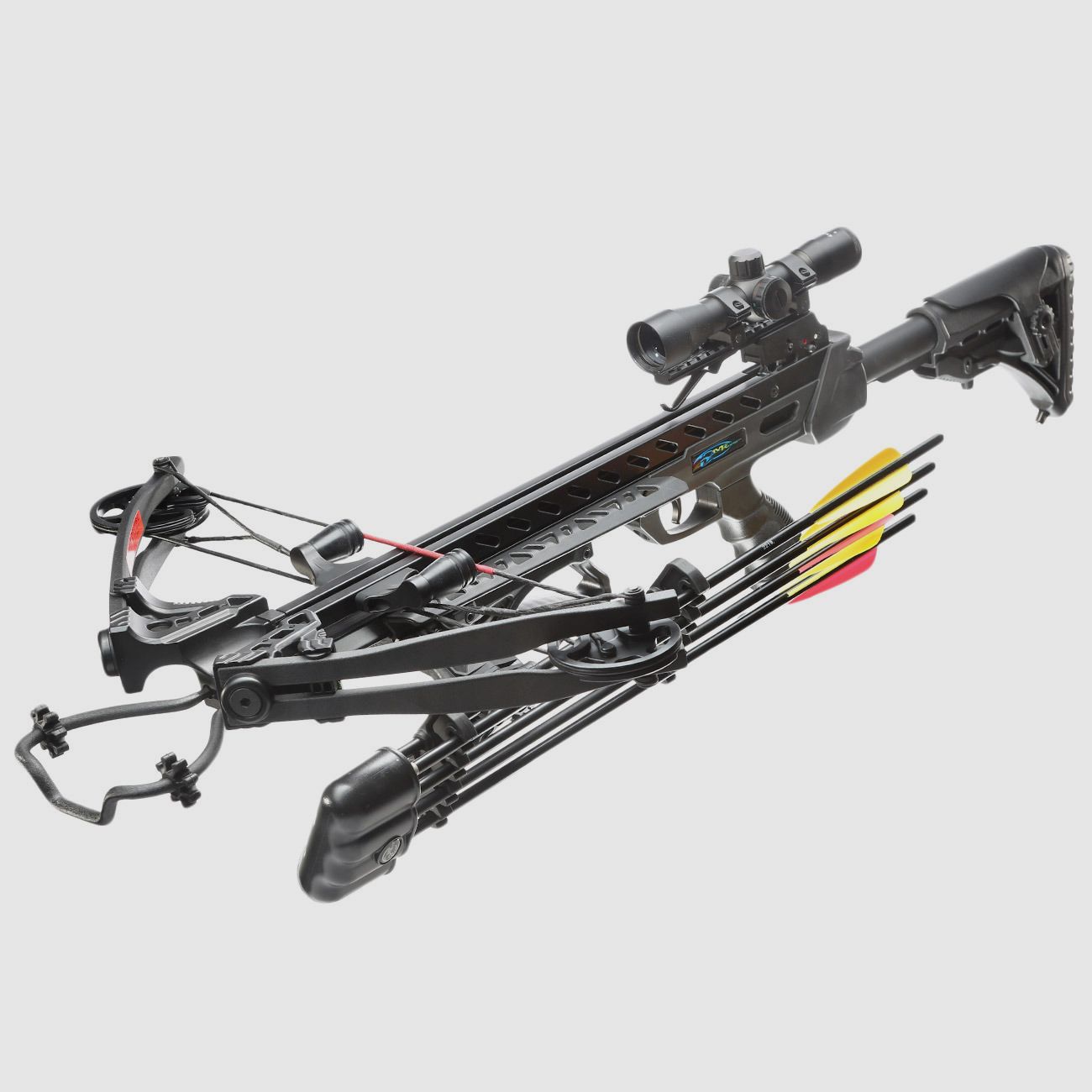 MK Compound Crossbow XB56 Frost Wolf Complete Set 175lbs black