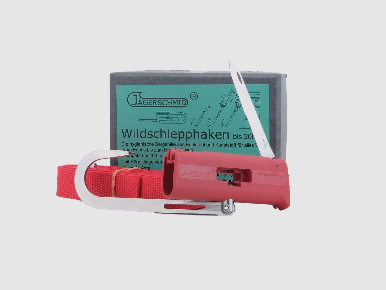 David Dominicus Wildschlepphaken bis 200kg Jägerschmid Jagdzubehör