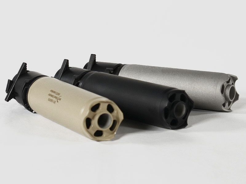 B&T Blast Deflector NATO / Rotex "extra lungo" Inconel, vuoto
