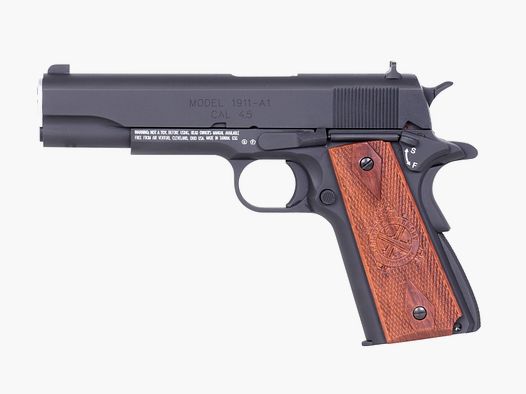 Springfield 1911 Mil-Spec Black 4.5mm BB - Air Pressure Co2 BlowBack