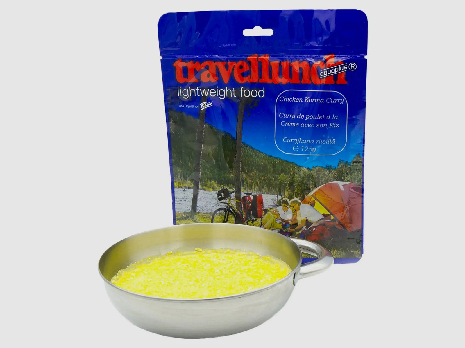 Travellunch Huhn in Curryrahm