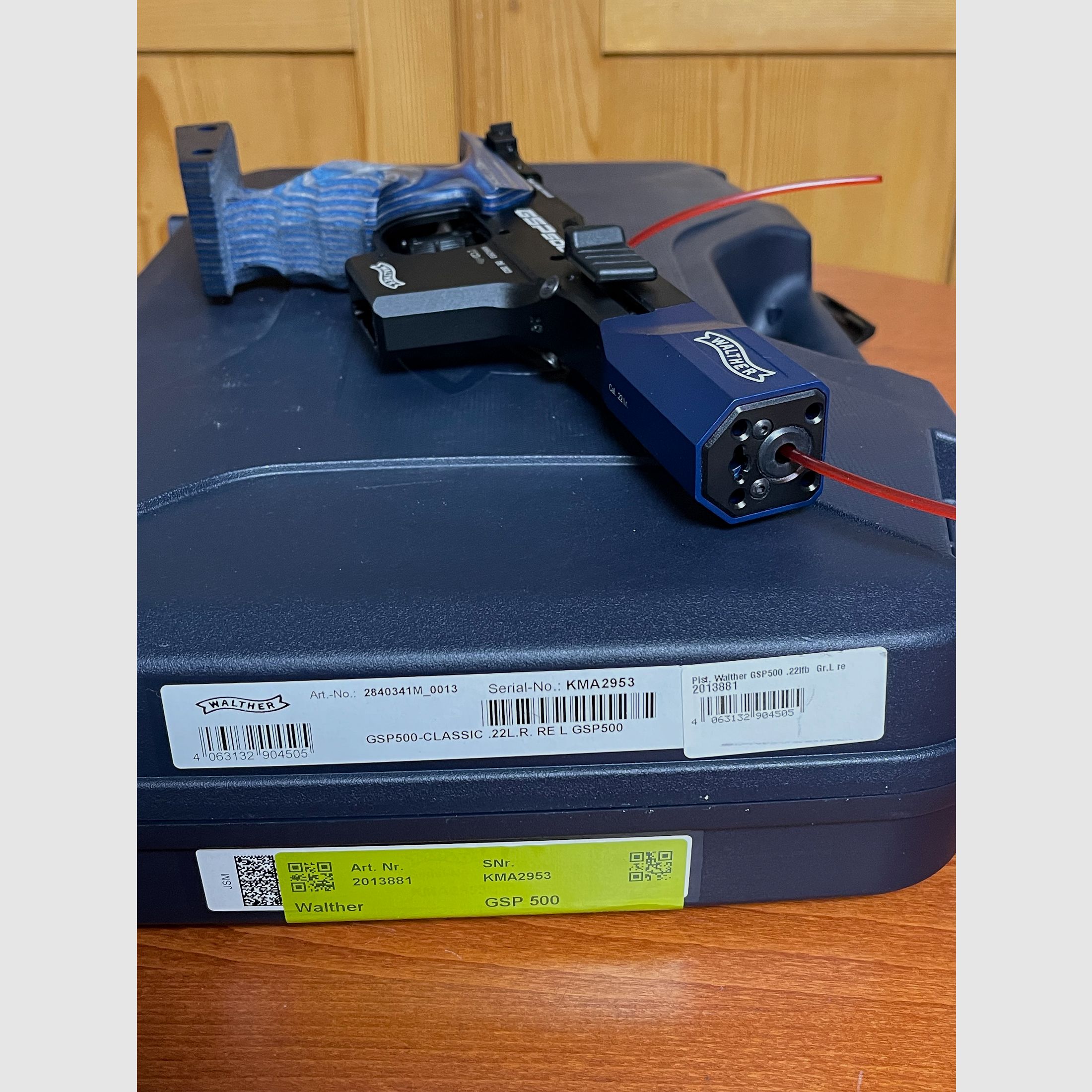 Walther GSP 500. Classic. re Gr. L 