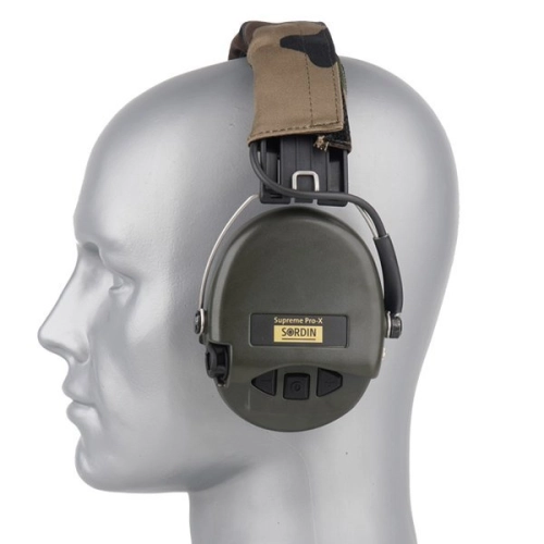 Sordin - Aktywne ochronniki słuchu Supreme Pro-X - Woodland - 75302-X, zdjęcie 1 z 3
