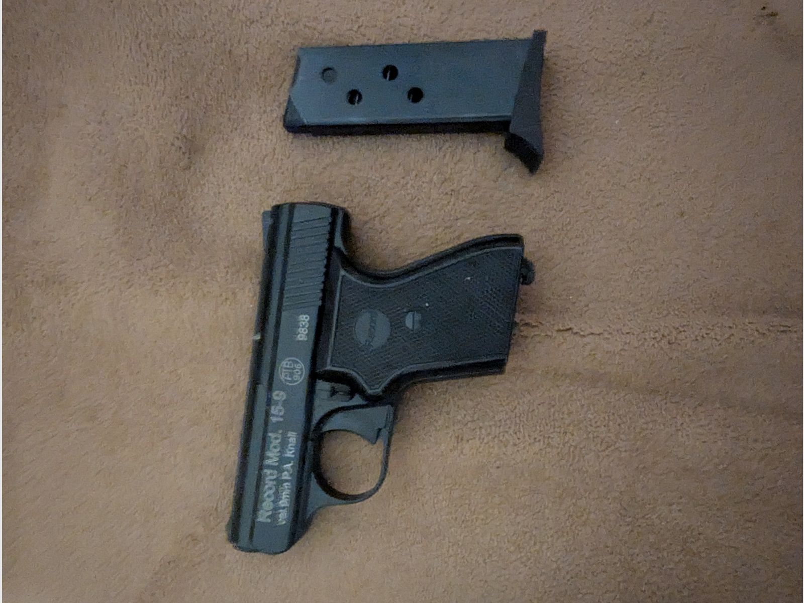 Pistola a salve 9mm modello Record 15-9