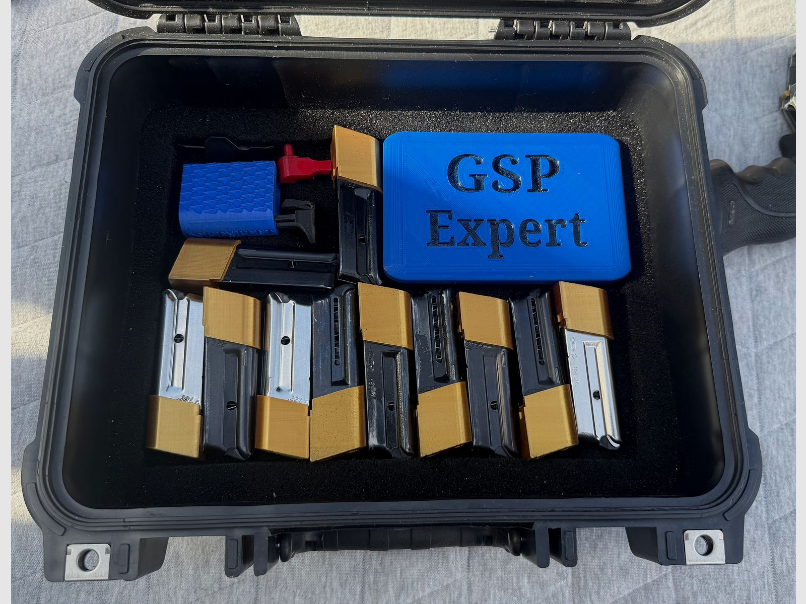 Walther GSP Expert .22lr very good condition, a lot of accessories Unique appearance with stock