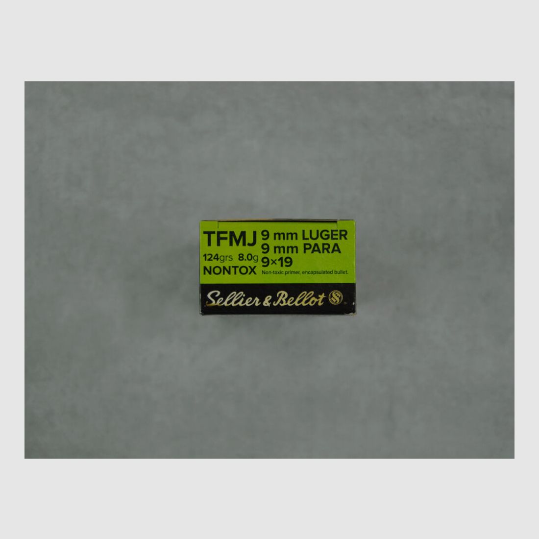 Sellier & Bellot TFMJ Nontox 9mm Luger 124gr *1000 Stück*, Bild 2 von 2