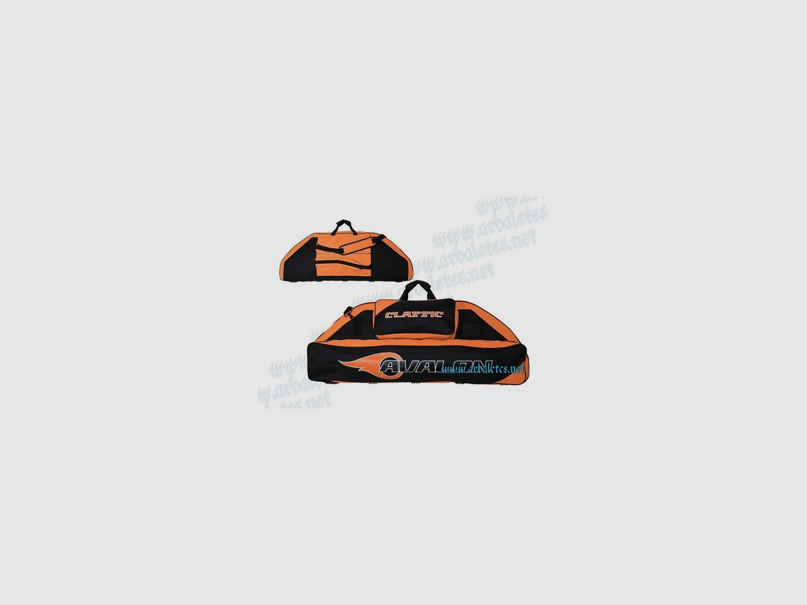 Hülle Avalon Classic 106 cm schwarz und orange