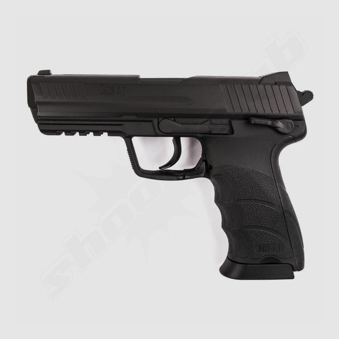 Heckler & Koch	 HK45 CO2-Pistole im Kal. 4,5mm Stahl BB Koffer-Set