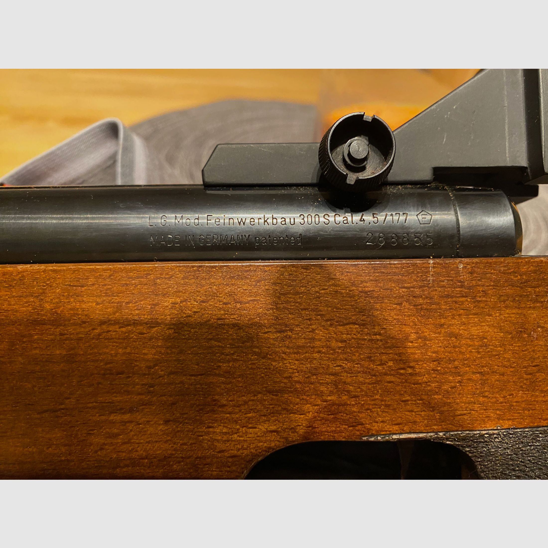 Air rifle Feinwerk 300 S for left-handers, image 1 of 4