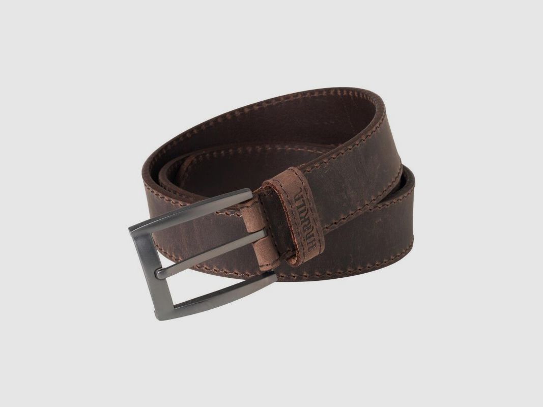 Härkila Arvak Ledergürtel Deep brown 100-110 cm