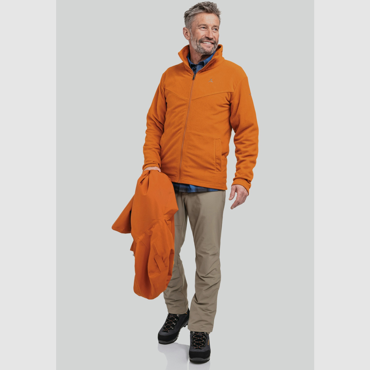 SCHÖFFEL Hiking 3in1 Jacket Style Okere MNS Orange