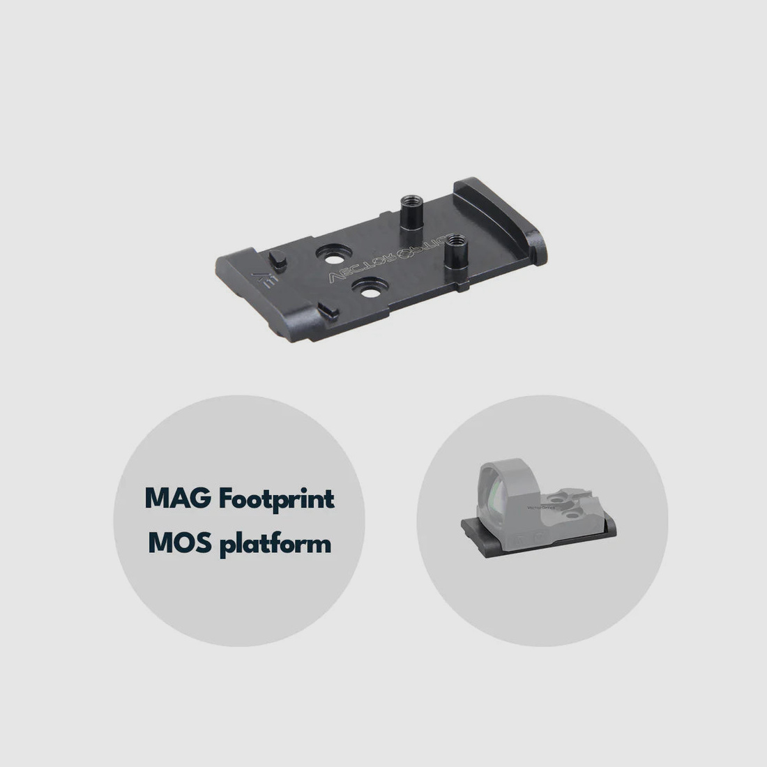 Vector Optics SCFRM-16 Glock MOS Montage für MGT (SHIELD) Footprint