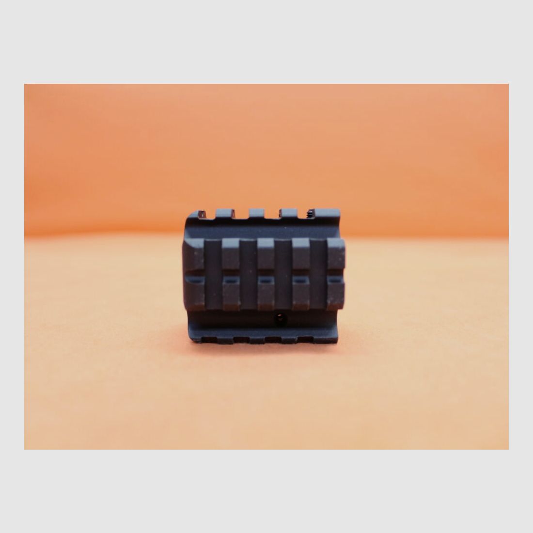 DPMS AR-15: Gas Block Picatinny 4-Rail DPMS .936" ID (GB-4R) Alu black Geeignet für Bull-Barrel, Bild 1 von 5