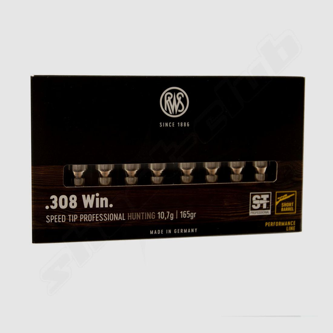 RWS Speed Tip Short 165grs 20St .308Win