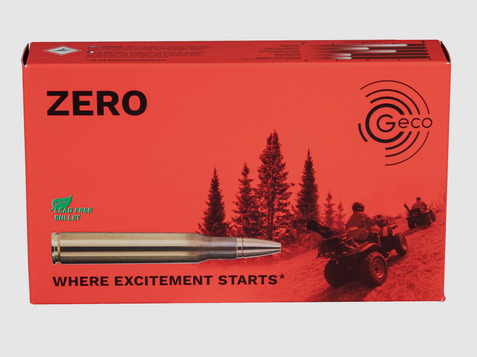 Geco rifle cartridges Zero 8x57 IS. 139 grains
