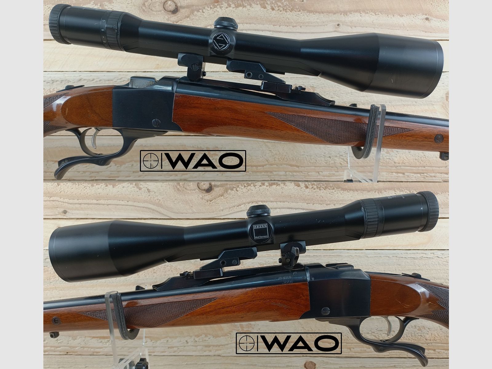 Ruger Blockbüchse Mod. No.1, Stutzen, Kal. .30-06 *mit Zeiss Diavari*