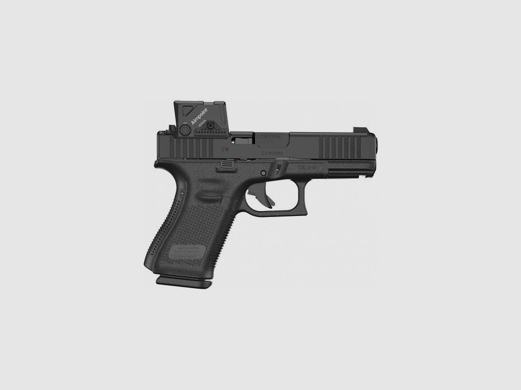 PISTOLE GLOCK 19 GEN5/FS A-CUT 9x19 AIMPOINT COA KOMBO, Bild 2 von 3