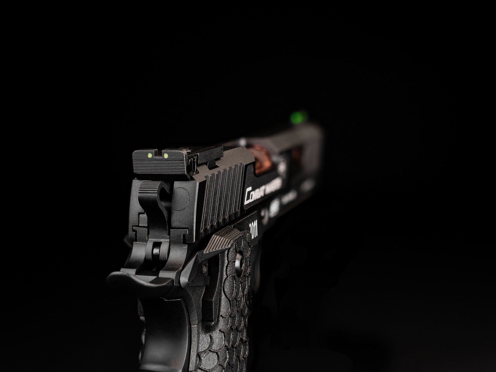 STI Combat Master Schwarz 6mm - Airsoft Co2 BlowBack