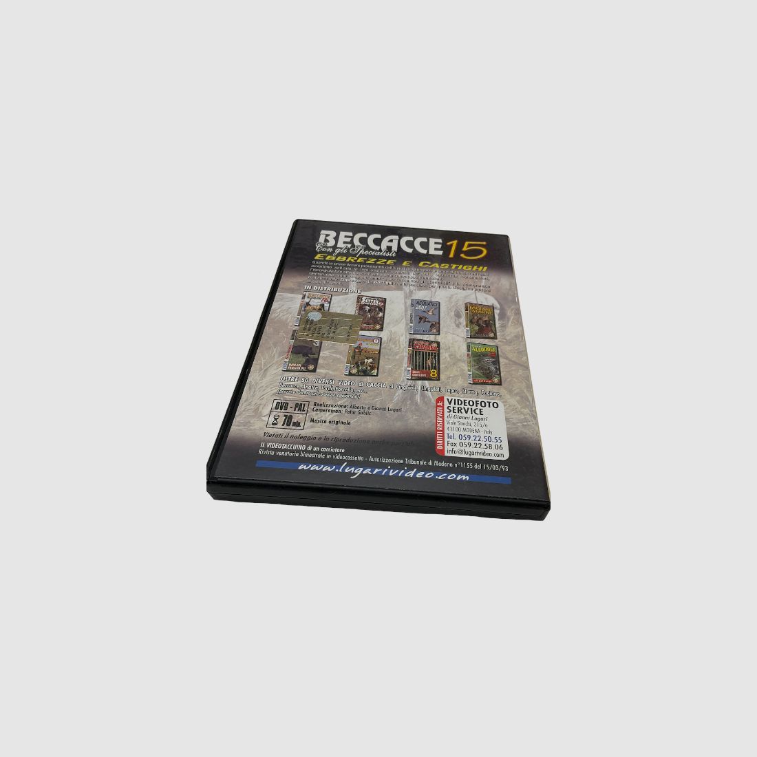 LUGARI VIDEO – DVD BECCACCE 15 Met de specialisten “EBBREZZE E CASTIGHI”, afbeelding 2 van 2