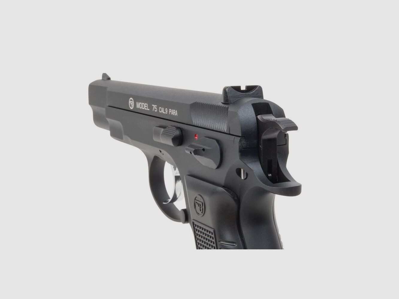 CZ 75 Schwarz 4,5mm BB Druckluft Co2 BlowBack, Bild 6 von 10