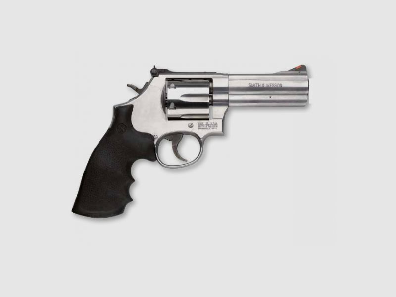 Smith & Wesson Mod. 686, 6", mirino a barra .357Mag. revolver in acciaio inox