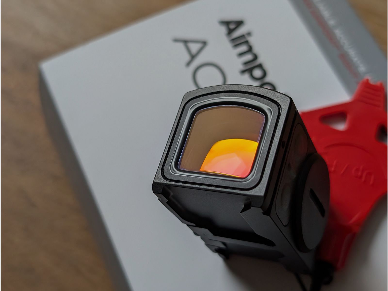 Two months old Aimpoint ACRO C-2 with receipt