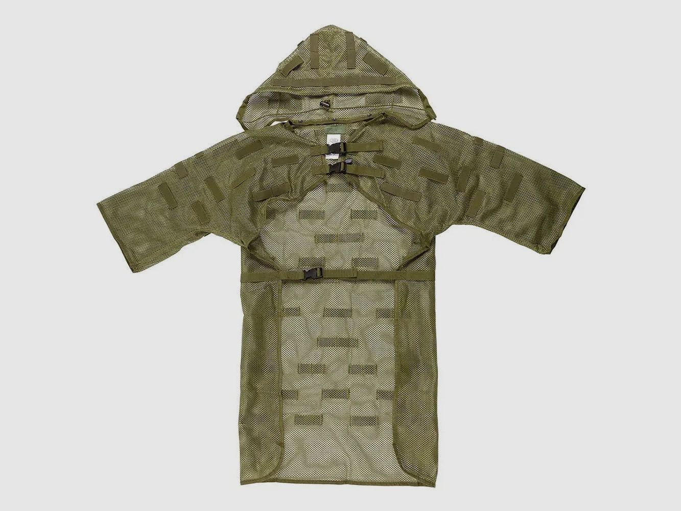 MFH camouflage net coat olive