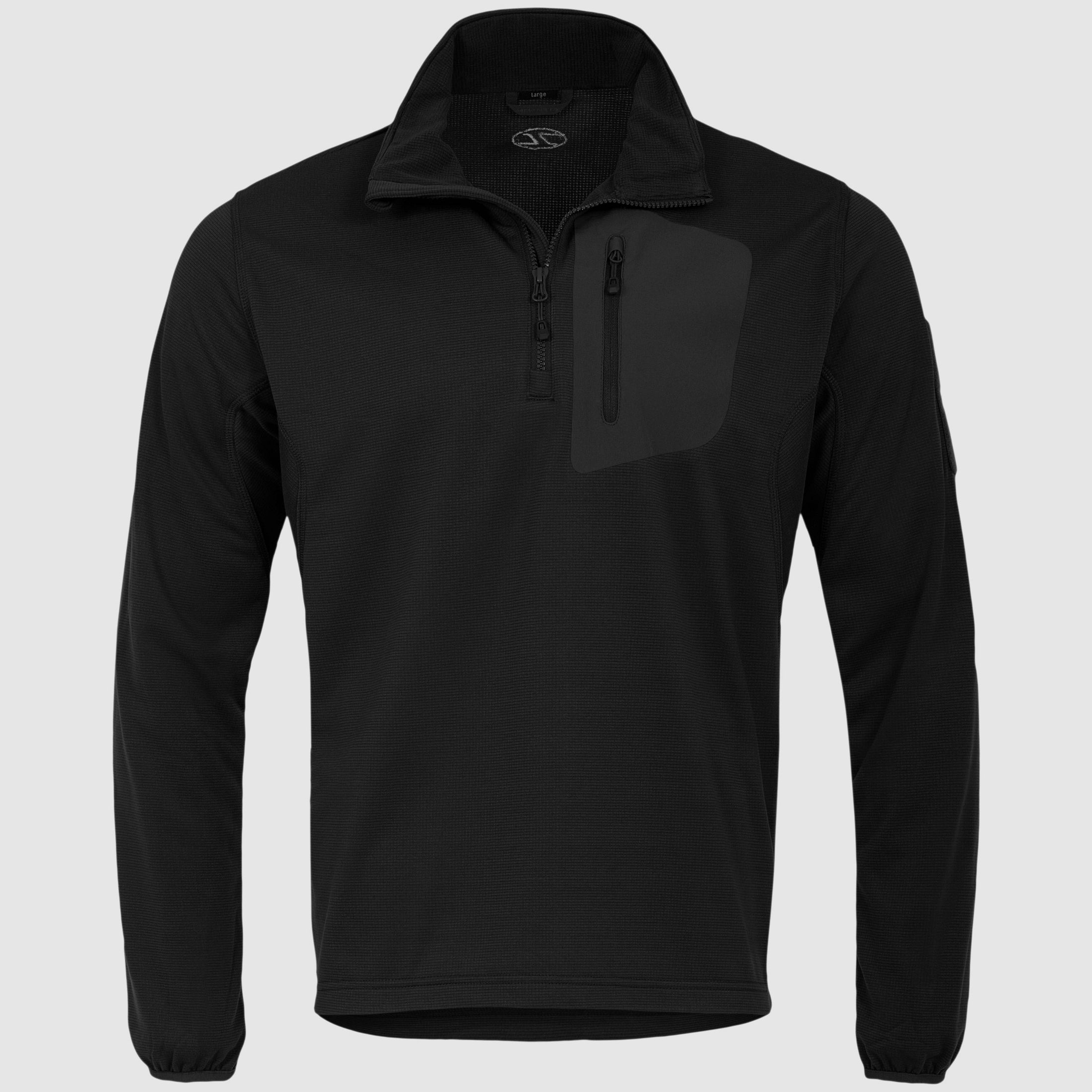 Highlander Forces Tactical Hirta Fleece - Black, Bild 3 von 24