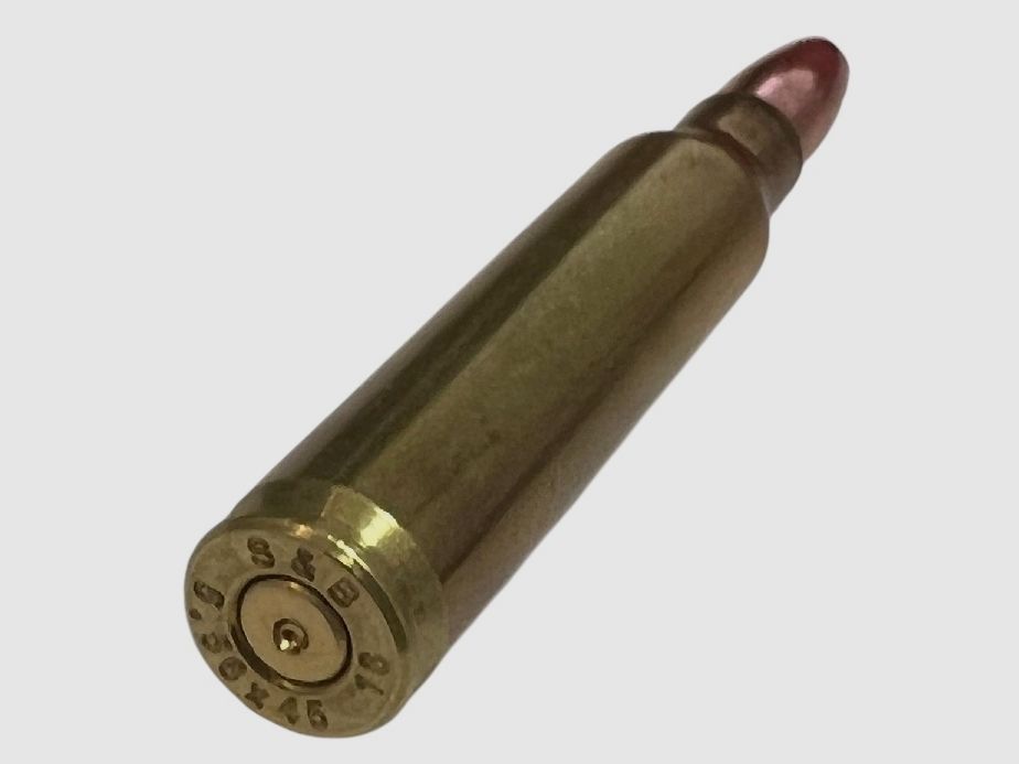 Dekopatronen im Ladestreifen – Kal. 5,56x45 / .223 REM