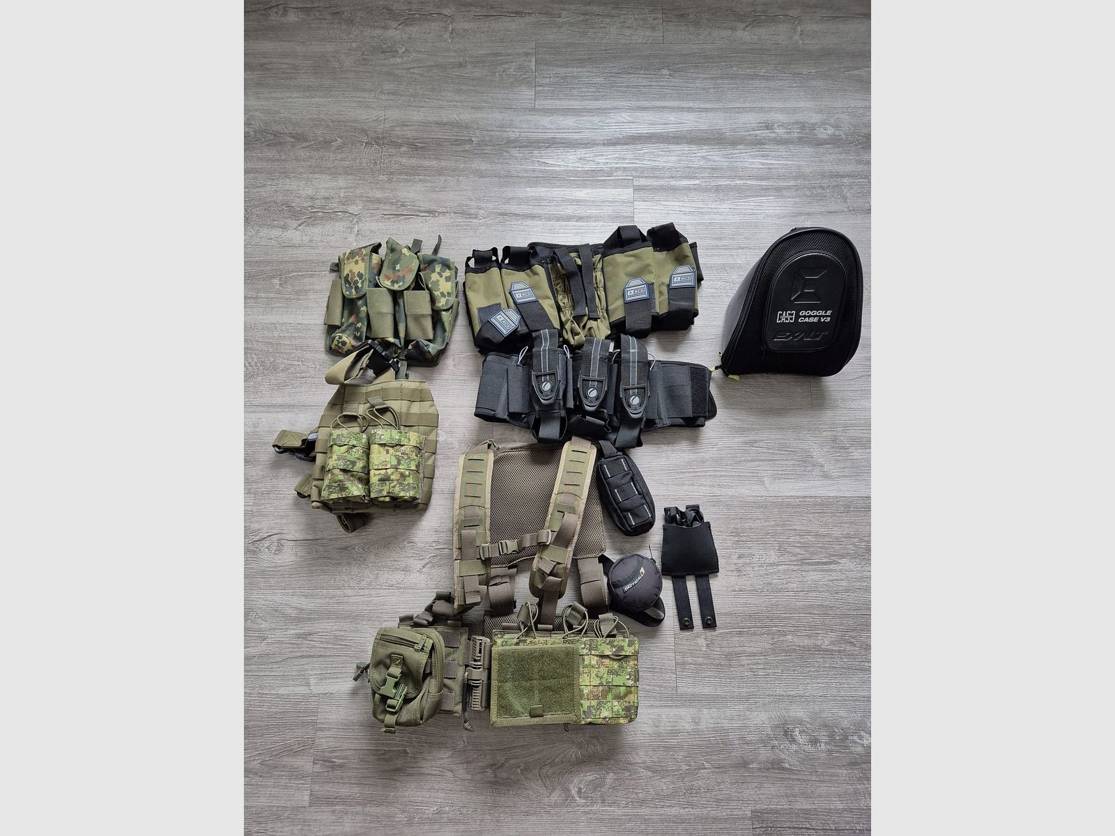 Planet Eclipse Emek MG100 Set con molti accessori - usato, ben curato