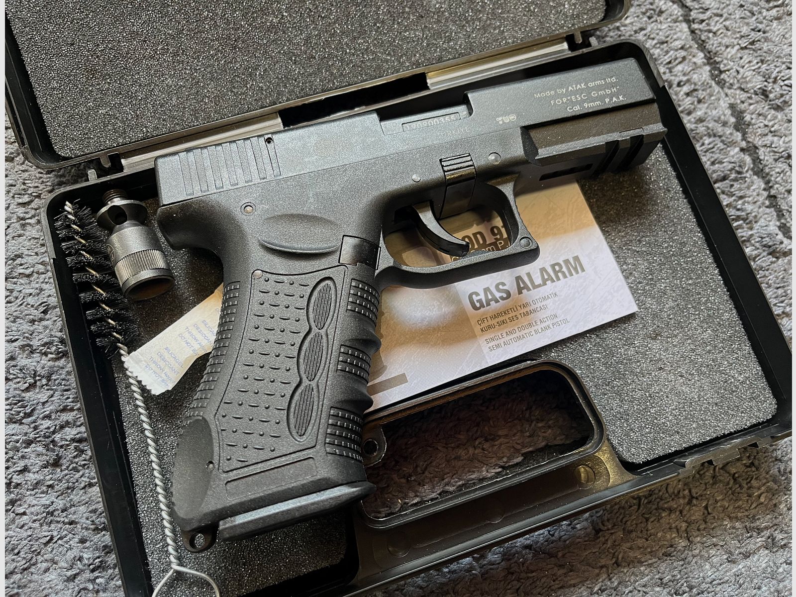 Zoraki 917 Schreckschusspistole 9mm P.A.K. - schwarz - Gebraucht