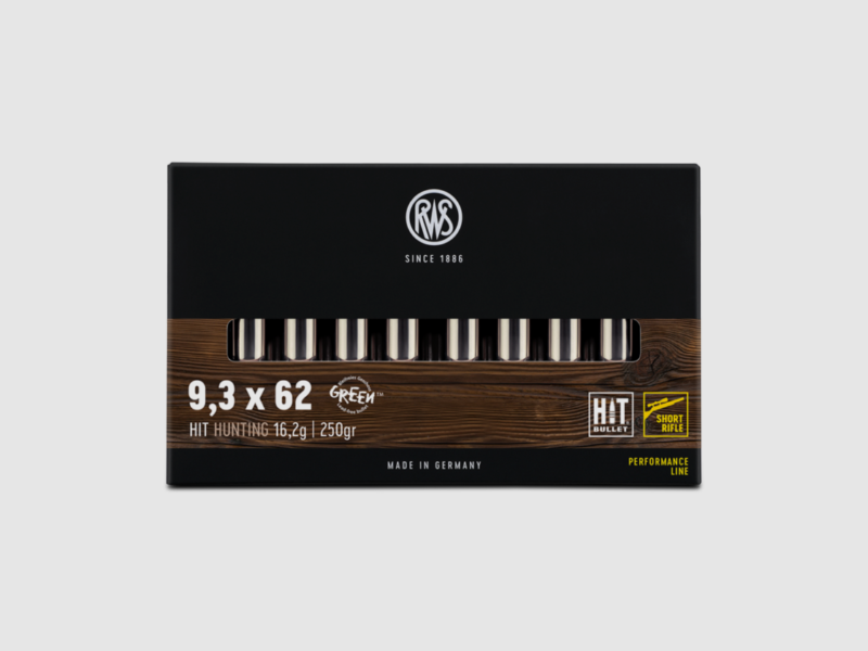 RWS rifle ammunition .30-06 Spr. 16.2g HIT Short Rifle