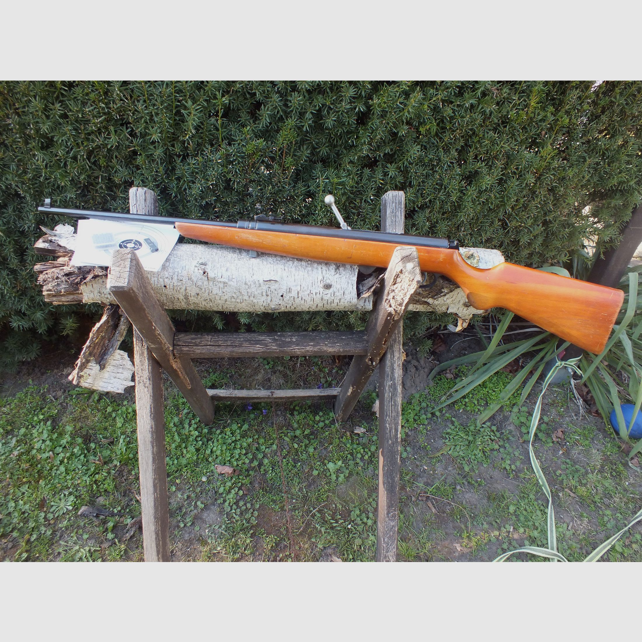 Repetier- Luftgewehr Haenel 310-2, Suhl DDR. Am 05.04 ohne Versandkosten in D!