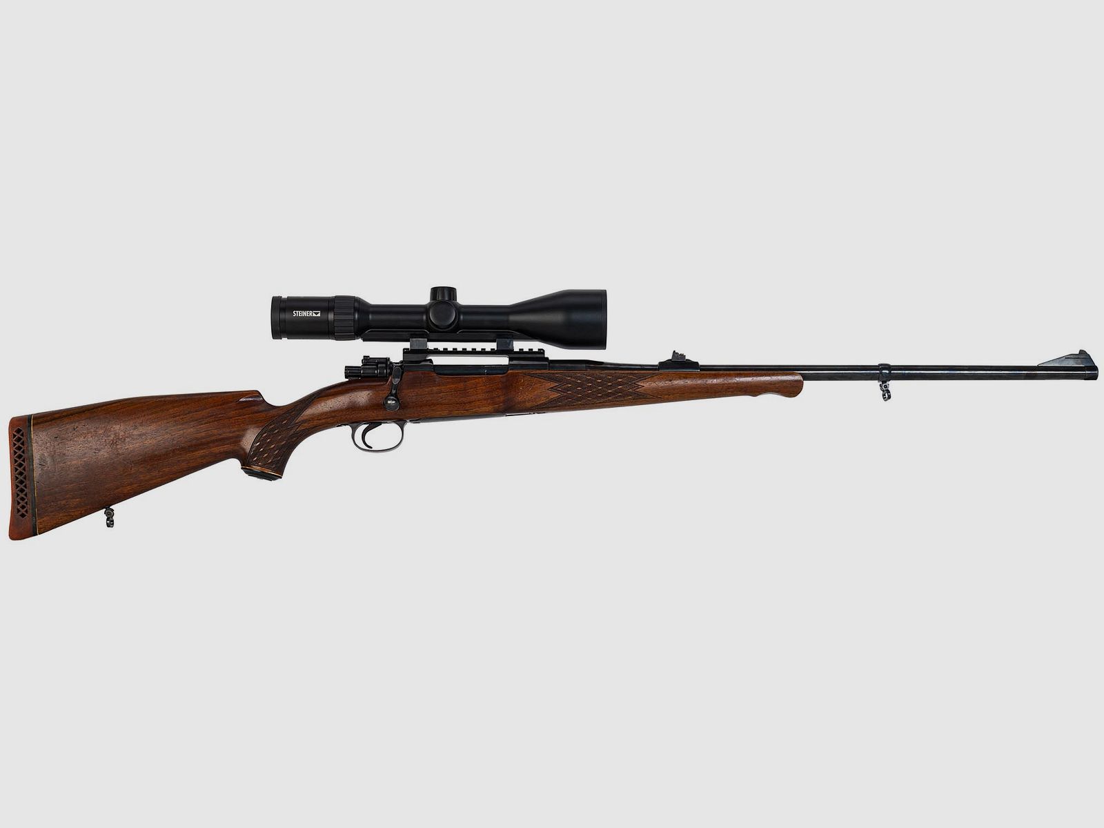 98 , ZF Steiner Ranger 4 3-12x56 Abs. 4A-I, HMS Montage Stahl, .308Win